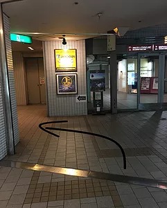 新神戸駅からの進み方